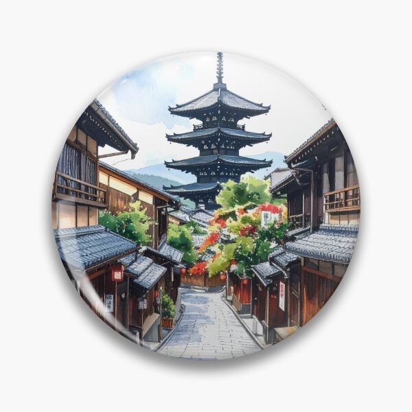 Item preview, Historic Kyoto Street Pagoda designed and sold by BetweenForms.