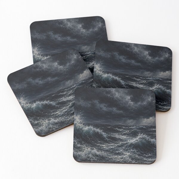Item preview, Midnight Storm Over thes Sea designed and sold by PrintGo26.