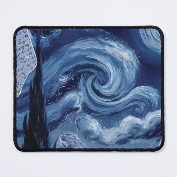 Item preview, tarry Night Ocean Collage Artwork designed and sold by DesignByUmza.