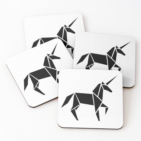 Item preview, Geometric Origami Unicorn designed and sold by matybrak.