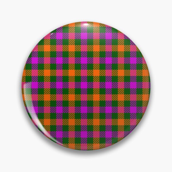 Item preview, Purple And Orange On Green Gingham Check   designed and sold by PatternTitan.