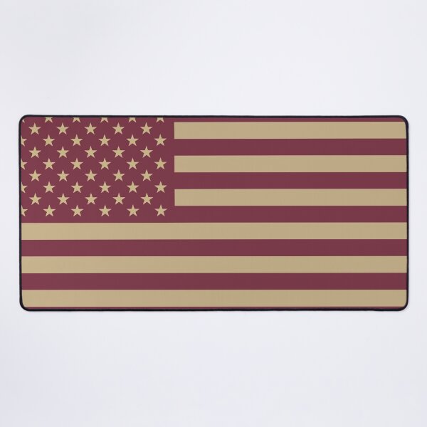 Item preview, Garnet and Gold American Flag designed and sold by Karate Octopus.