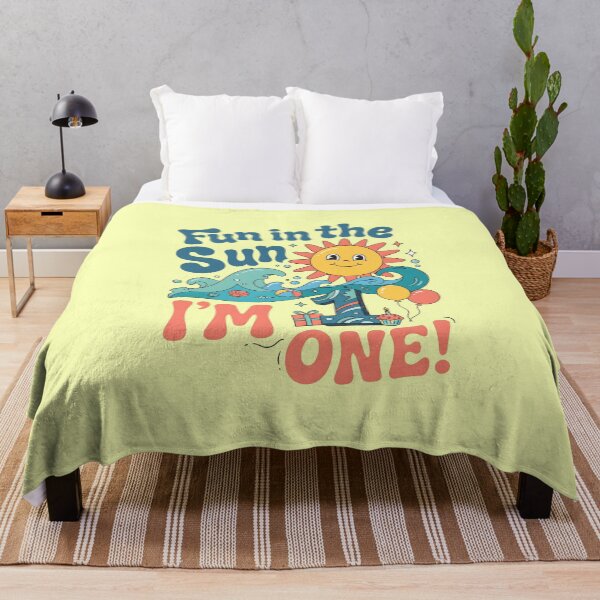 Item preview, Fun in the Sun, I’m One! 1st Birthday – Cute Sun & Ocean Waves Design designed and sold by Sea Gem.