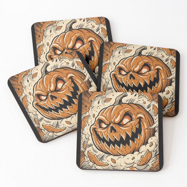 Item preview, Pumpkin Face Halloween Jack O Lantern designed and sold by world+167.