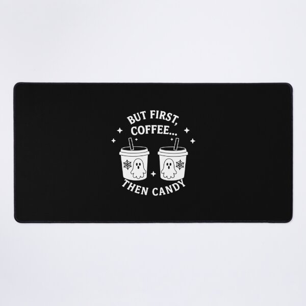Item preview, But First, Coffee Then Candy, Funny Halloween designed and sold by CloudyPress.