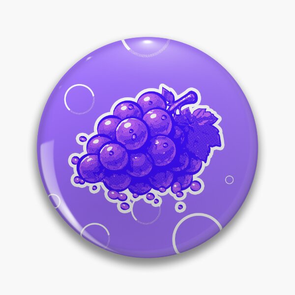 Item preview, "Grape Velvet Fruit Pattern" (JUICY) designed and sold by  Enjoy Artwork .