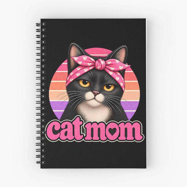 Item preview, Cat Mom - Cute Retro Black Cat  designed and sold by RetroOddity.