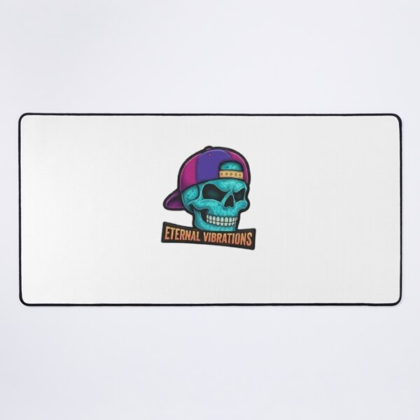 Item preview, Cool Skull Wearing Cap Eternal Vibrations Design designed and sold by RisingSunStyle.