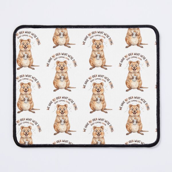 Item preview, Panicked Quokka New Parents designed and sold by Tiffany Roy.