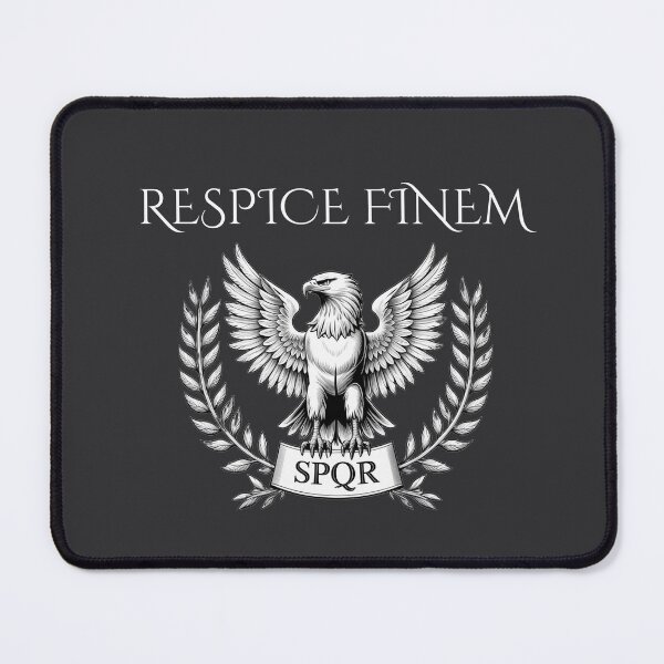 Item preview, Respice Finem – Consider the End Latin Motto, Stoic Philosophical Design designed and sold by semenol.