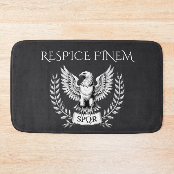 Item preview, Respice Finem – Consider the End Latin Motto, Stoic Philosophical Design designed and sold by semenol.
