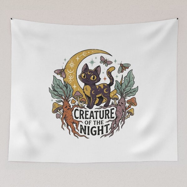 Item preview, Creature Of The Night designed and sold by The Wicked Herbarium.