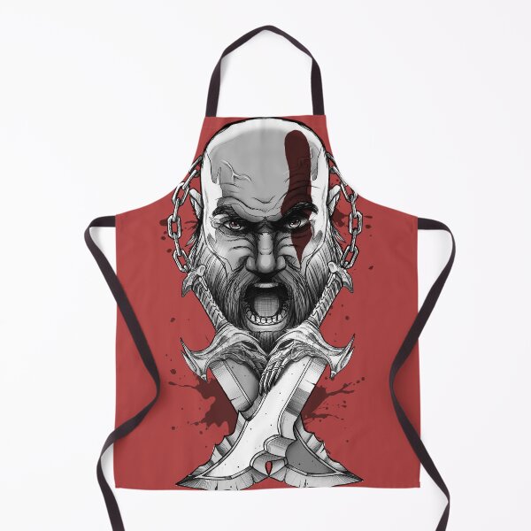 Item preview, Kratos. Aka, God of War. No AI. designed and sold by Inked T.