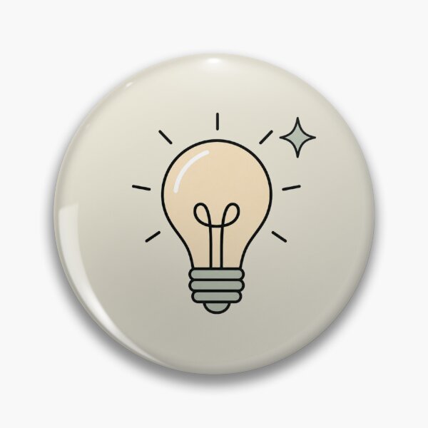 Item preview, Cute Light Bulb Illustration for Ideas and Creativity Themes designed and sold by Theproxmrt.