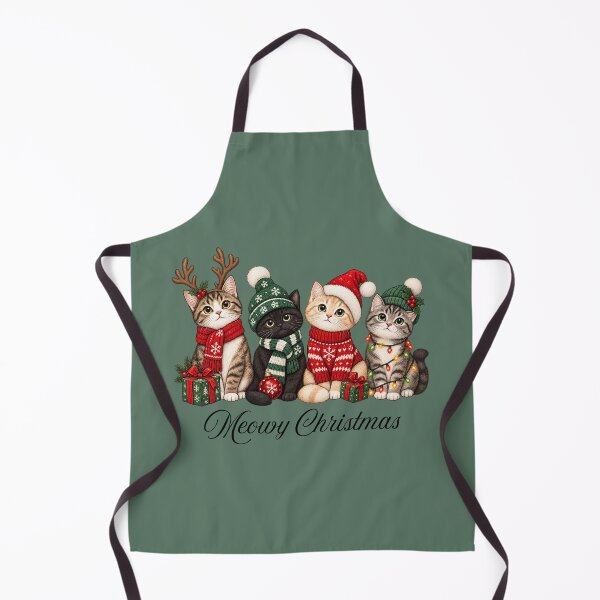 Item preview, Meowy Christmas Shirt Cat Christmas Sweatshirt Cat Lover Xmas Tee Cat Mom Sweater Catmas Gift Xmas Crewneck designed and sold by LessIsLoud.