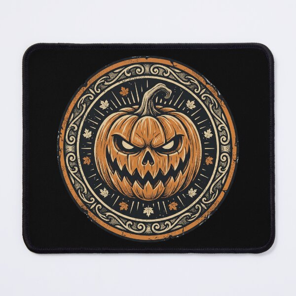 Item preview, Pumpkin Face Halloween Dark designed and sold by world+167.