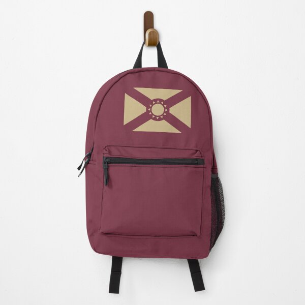 Item preview, Simplified Florida Flag in Garnet and Gold designed and sold by Karate Octopus.
