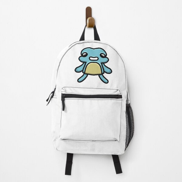 Item preview, Cute Chubby Blob Creature Blue – Kawaii Sticker Art designed and sold by davidmalec.