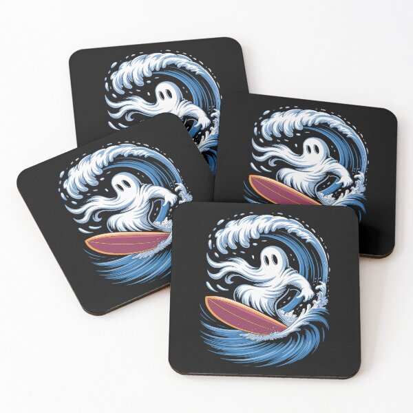 Item preview, Ghost Surfer Riding a Wave designed and sold by jkrphoto.