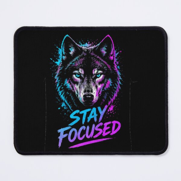 Item preview, Stay Focused – Wolf Motivation T-Shirt designed and sold by WeGotThat.