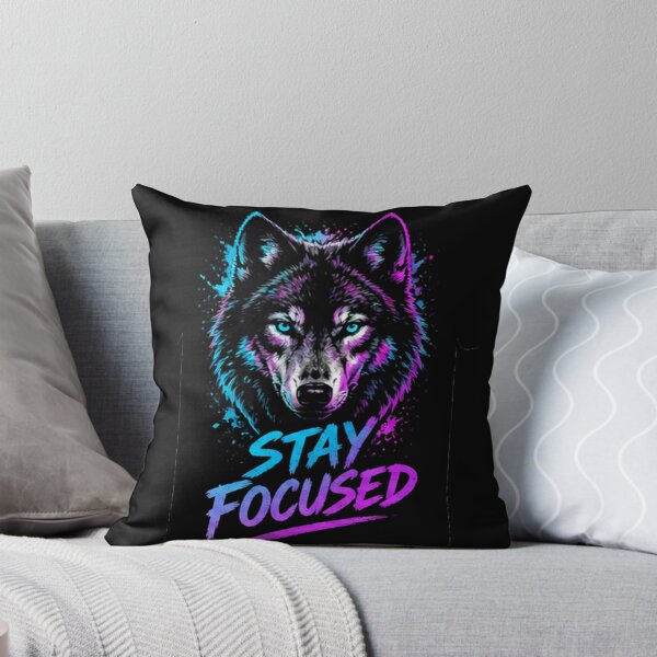 Item preview, Stay Focused – Wolf Motivation T-Shirt designed and sold by WeGotThat.
