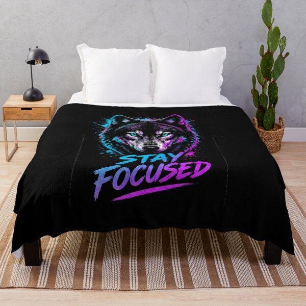 Item preview, Stay Focused – Wolf Motivation T-Shirt designed and sold by WeGotThat.
