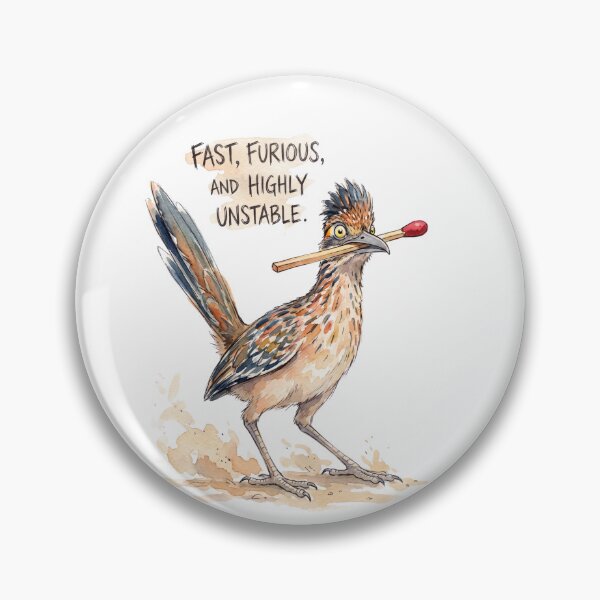 Item preview, Unstable Roadrunner Match designed and sold by Tiffany Roy.
