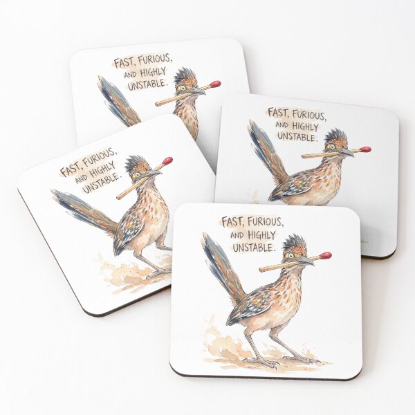 Item preview, Unstable Roadrunner Match designed and sold by Tiffany Roy.