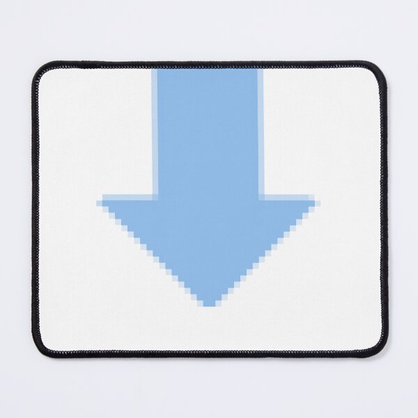 Item preview, Light blue down arrow designed and sold by Waste Brain.