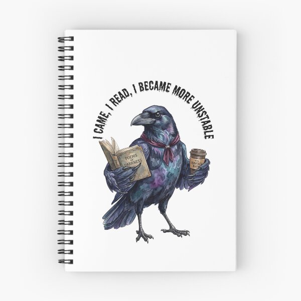 Item preview, Dark Academia Raven designed and sold by Tiffany Roy.