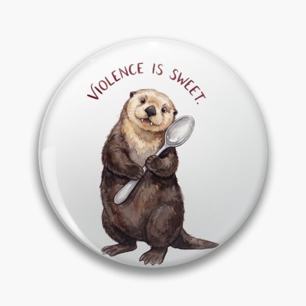 Item preview, Sweet Violence Otter designed and sold by Tiffany Roy.