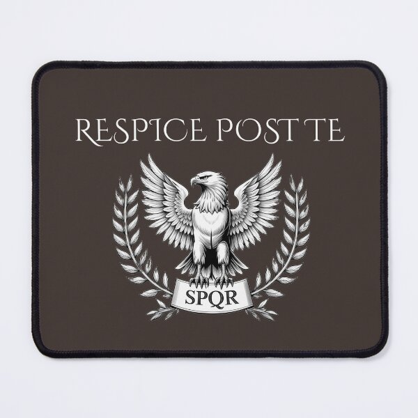Item preview, Respice Post Te – Look Behind You Latin Phrase, Ancient Classical Mystery Design designed and sold by semenol.