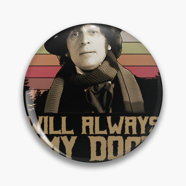 Item preview, Tom Baker Will Always Be My Doctor Retro Vintage, Logo Cheap, Logo 90's designed and sold by MarineCanvas.