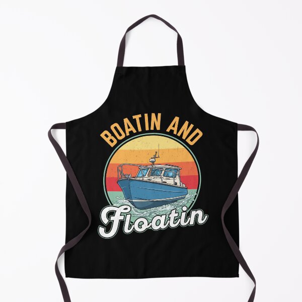 Item preview, Boatin And Floatin Retro Boating Sunset designed and sold by MO DESIGNS.