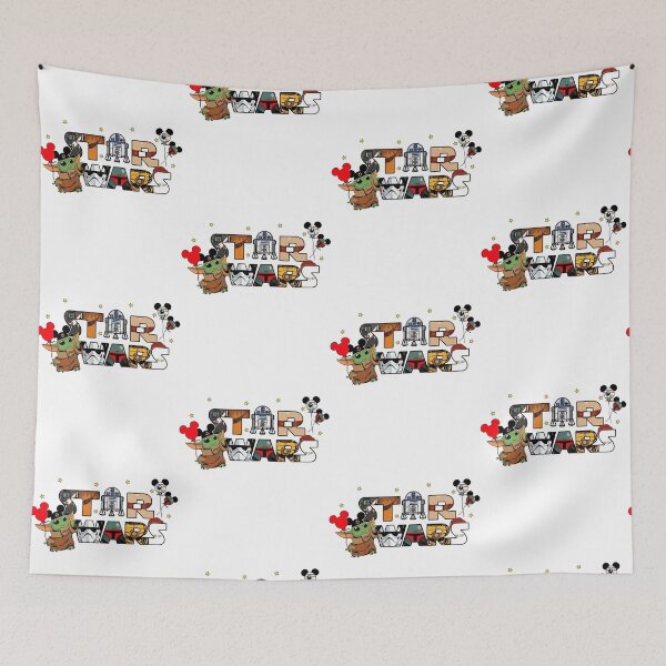 Item preview, Star Wars Cute Characters Typography designed and sold by elfriedashops.