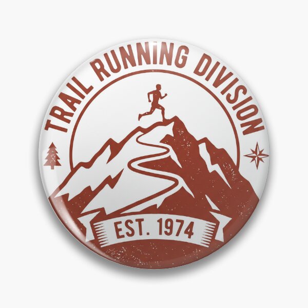 Item preview, Trail Running Division Badge Shirt — Retro Trail Runner Gift designed and sold by Type2SupplyCo.