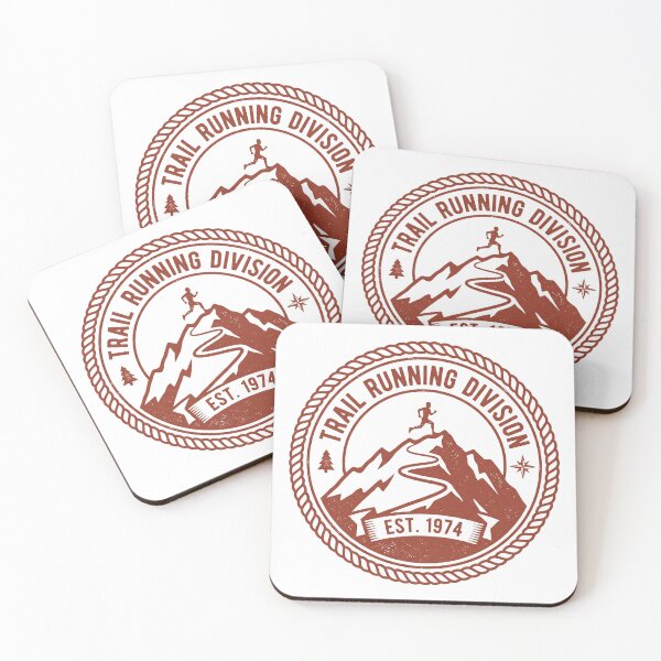 Item preview, Trail Running Division Badge Shirt — Retro Trail Runner Gift designed and sold by Type2SupplyCo.