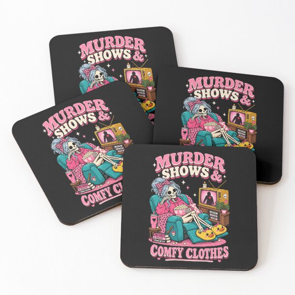 Item preview, Murder Shows And Comfy Clothes designed and sold by RatherCreative.