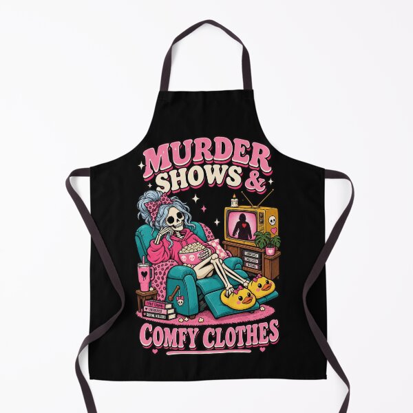 Item preview, Murder Shows And Comfy Clothes designed and sold by RatherCreative.