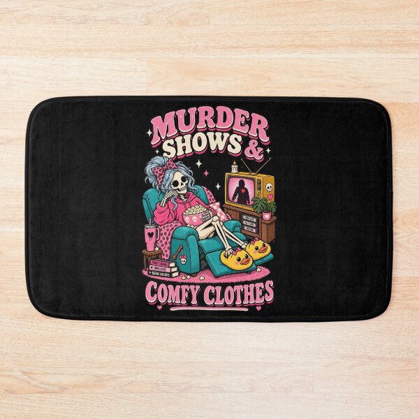 Item preview, Murder Shows And Comfy Clothes designed and sold by RatherCreative.