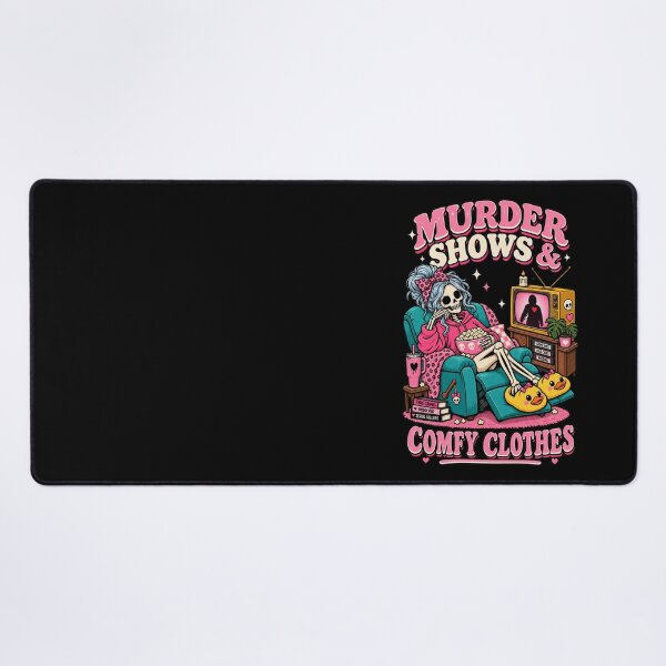Item preview, Murder Shows And Comfy Clothes designed and sold by RatherCreative.