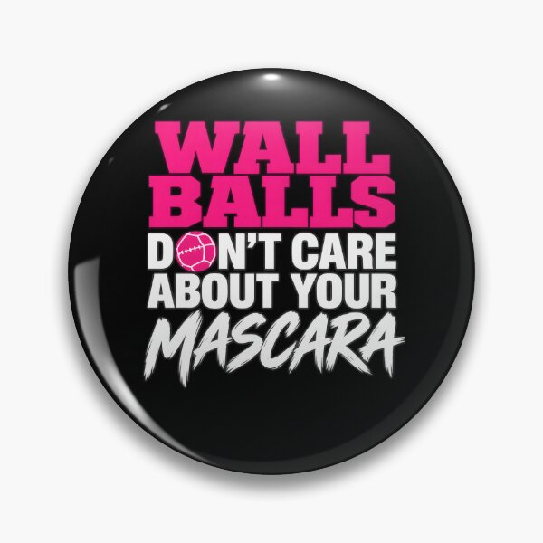 Artikelvorschau, Fitness für Frauen: Wall Balls – Mascara ist egal – Fitnessstudio entworfen und verkauft von clothesy7.