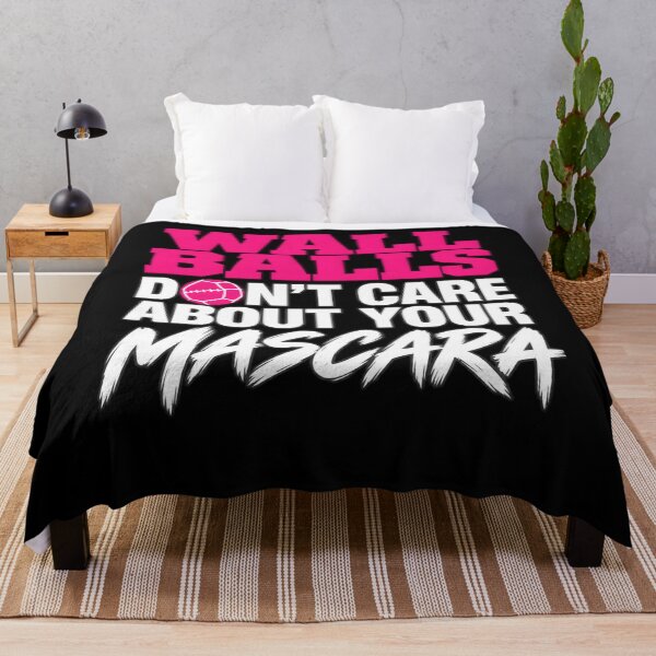 Item preview, Fitness For Women Wall Balls Don't Care About Your Mascara Gym designed and sold by clothesy7.