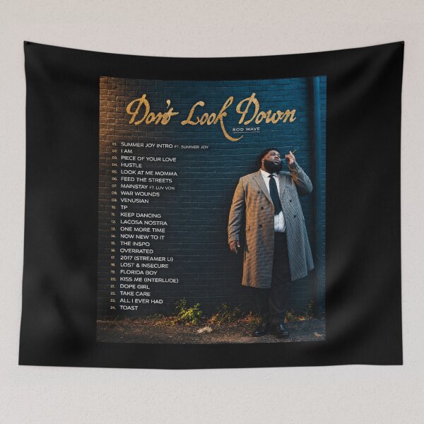 Item preview, Rod Wave Don't Look Down Hip Hop Music designed and sold by reezorrrr.