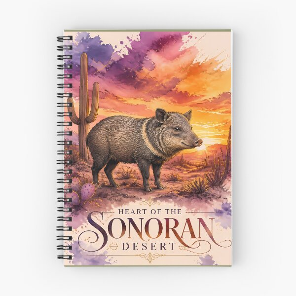 Item preview, Javelina Wildlife Watercolor Arizona designed and sold by Art-Arcade6.