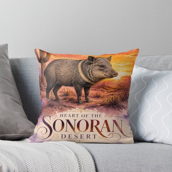 Item preview, Javelina Wildlife Watercolor Arizona designed and sold by Art-Arcade6.