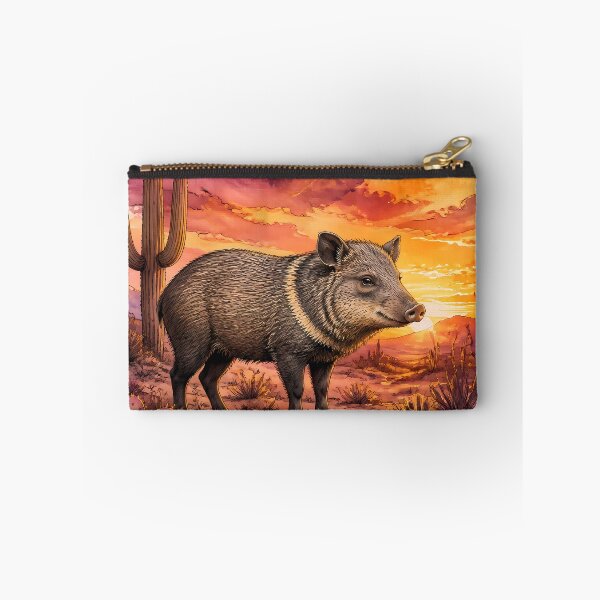 Item preview, Javelina Wildlife Watercolor Arizona designed and sold by Art-Arcade6.