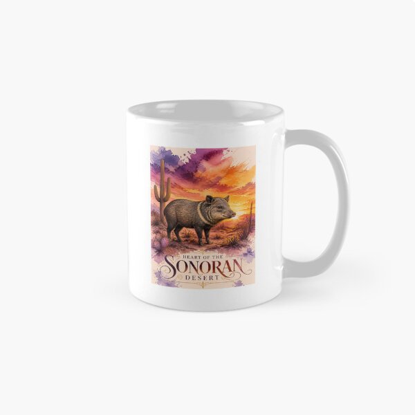 Item preview, Javelina Wildlife Watercolor Arizona designed and sold by Art-Arcade6.