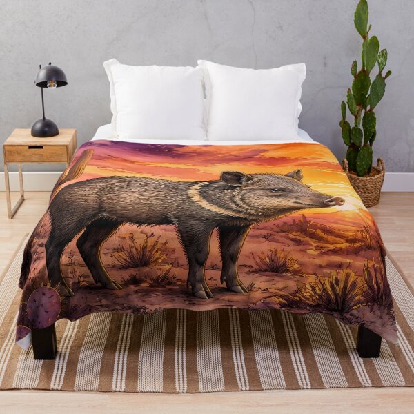 Item preview, Javelina Wildlife Watercolor Arizona designed and sold by Art-Arcade6.