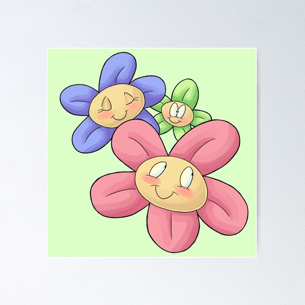Item preview, Happy Flowers designed and sold by ToonSilly.